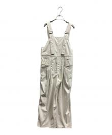 Ameri（アメリ）の古着「LIKE WORKER SYNTHETIC LEATHER PANT」｜ホワイト