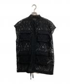 Ameriアメリ）の古着「LACE WORKPOCKET VEST」｜ブラック