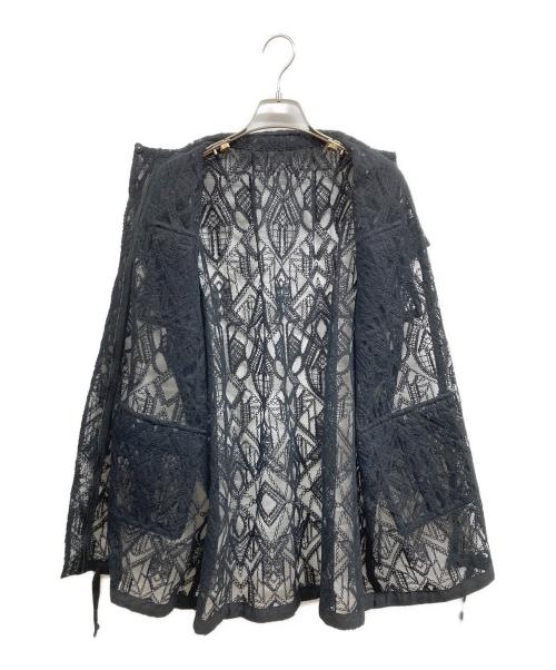 Ameri（アメリ）AMERI (アメリ) LACE WORKPOCKET VEST ブラック サイズ:ＦＲＥＥの古着・服飾アイテム