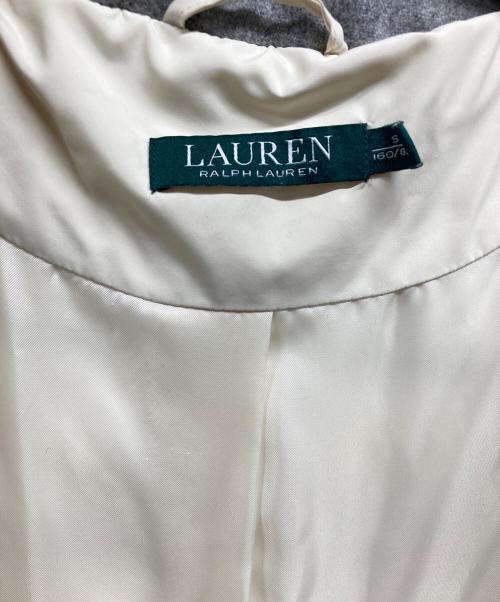 LAUREN RALPH LAUREN（ローレンラルフローレン）LAUREN RALPH LAUREN (ローレンラルフローレン) ファージャケット ホワイト サイズ:Sの古着・服飾アイテム