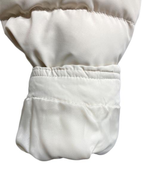 LAUREN RALPH LAUREN（ローレンラルフローレン）LAUREN RALPH LAUREN (ローレンラルフローレン) ファージャケット ホワイト サイズ:Sの古着・服飾アイテム