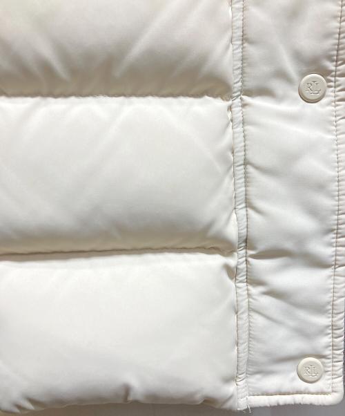 LAUREN RALPH LAUREN（ローレンラルフローレン）LAUREN RALPH LAUREN (ローレンラルフローレン) ファージャケット ホワイト サイズ:Sの古着・服飾アイテム