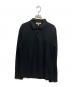 BURBERRY LONDON（バーバリーロンドン）の古着「L/Sポロシャツ」｜ブラック
