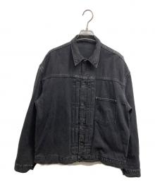 STAMMBAUM（シュタンバウム）の古着「BLACK DENIM JACKET」｜ブラック
