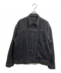 中古・古着通販】STAMMBAUM (シュタンバウム) BLACK DENIM JACKET