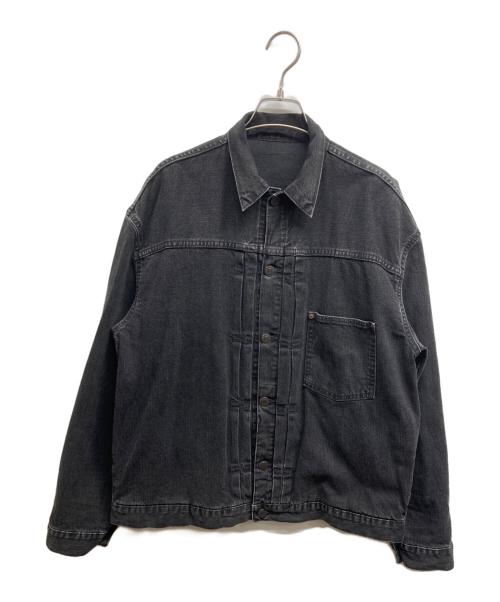 STAMMBAUM（シュタンバウム）STAMMBAUM (シュタンバウム) BLACK DENIM JACKET ブラック サイズ:Freeの古着・服飾アイテム