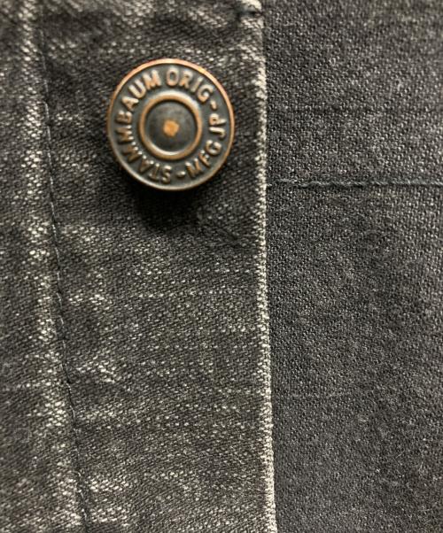 STAMMBAUM（シュタンバウム）STAMMBAUM (シュタンバウム) BLACK DENIM JACKET ブラック サイズ:Freeの古着・服飾アイテム