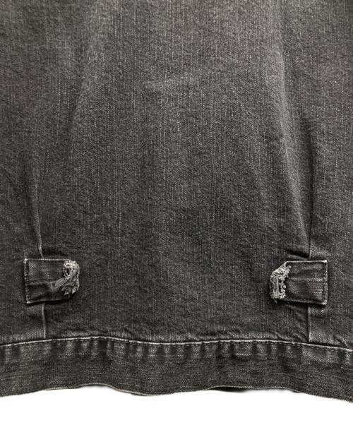 STAMMBAUM（シュタンバウム）STAMMBAUM (シュタンバウム) BLACK DENIM JACKET ブラック サイズ:Freeの古着・服飾アイテム