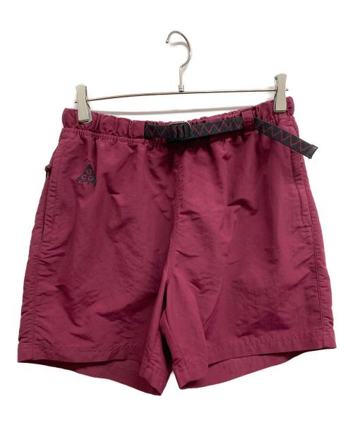 NIKE ACG（ナイキエーシージー）NIKE ACG (ナイキエーシージー) ハーフパンツ ワインレッド サイズ:Mの古着・服飾アイテム