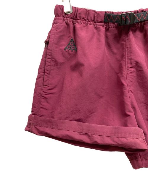 NIKE ACG（ナイキエーシージー）NIKE ACG (ナイキエーシージー) ハーフパンツ ワインレッド サイズ:Mの古着・服飾アイテム