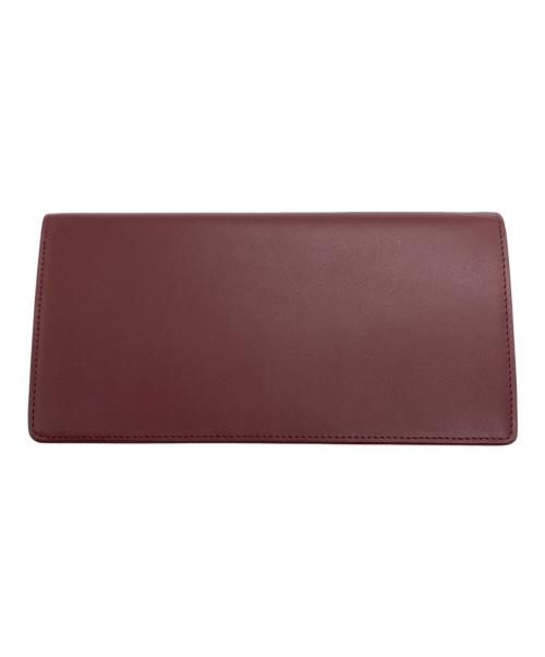 Cartier（カルティエ）Cartier (カルティエ) 二つ折り長財布 レッドの古着・服飾アイテム