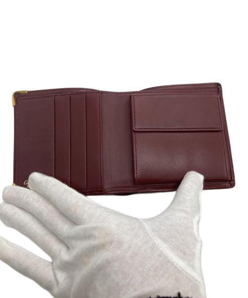 Cartier（カルティエ）Cartier (カルティエ) 2つ折り財布 ブラウンの古着・服飾アイテム
