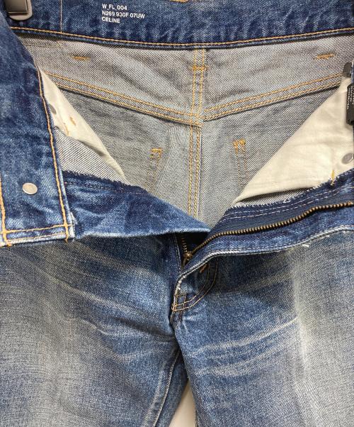 CELINE（セリーヌ）CELINE (セリーヌ) フレアデニムパンツ インディゴ サイズ:26の古着・服飾アイテム