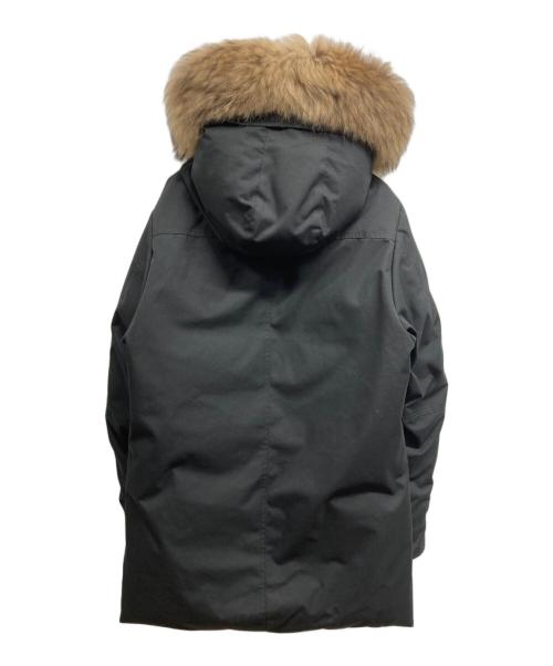 Pyrenex（ピレネックス）Pyrenex (ピレネックス) ANNECY ラクーンファーダウンコート ブラック サイズ:Lの古着・服飾アイテム