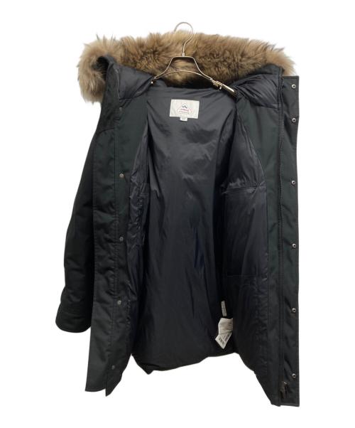 Pyrenex（ピレネックス）Pyrenex (ピレネックス) ANNECY ラクーンファーダウンコート ブラック サイズ:Lの古着・服飾アイテム