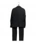 KAZUYUKI KUMAGAI ATTACHMENT (カズユキクマガイ アタッチメント) セットアップスーツ ブラック サイズ:3：8000円