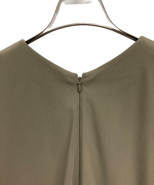 theory luxe（セオリーリュクス）theory luxe (セオリーリュクス) とろみ素材ロングワンピース グリーン サイズ:38の古着・服飾アイテム