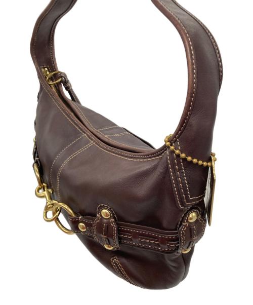 COACH（コーチ）COACH (コーチ) ハンドバッグ ブラウンの古着・服飾アイテム