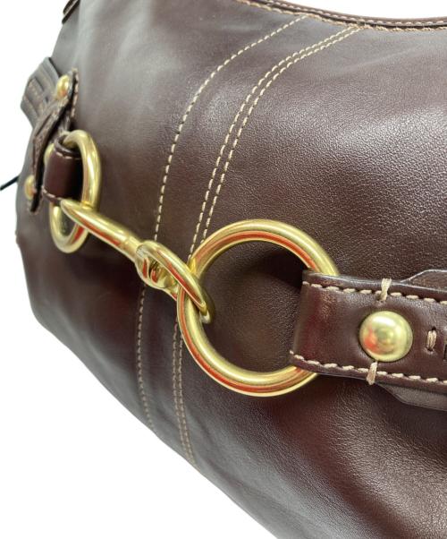 COACH（コーチ）COACH (コーチ) ハンドバッグ ブラウンの古着・服飾アイテム