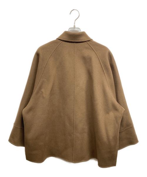 IENA（イエナ）IENA (イエナ) スーパー160ダブルショートコート ブラウン サイズ:Freeの古着・服飾アイテム