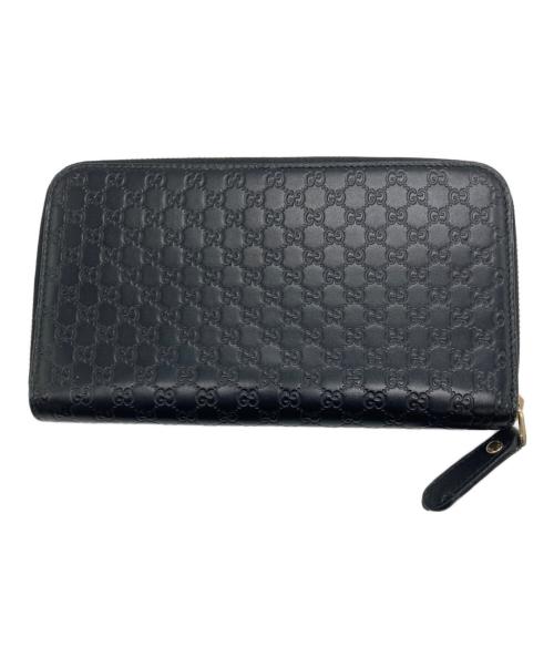 GUCCI（グッチ）GUCCI (グッチ) 長財布 ブラックの古着・服飾アイテム