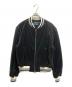 Matin Kim（マーティン・キム）の古着「中綿スタジャン」｜ブラック