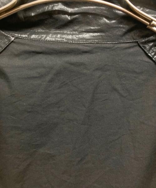 Matin Kim（マーティン・キム）Matin Kim (マーティン・キム) LOGO COATING JACKET ブラック サイズ:Freeの古着・服飾アイテム