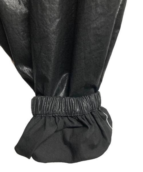 Matin Kim（マーティン・キム）Matin Kim (マーティン・キム) LOGO COATING JACKET ブラック サイズ:Freeの古着・服飾アイテム