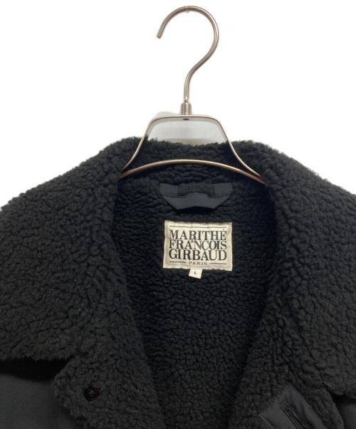 MARITHE+FRANCOIS GIRBAUD（マリテフランソワジルボー）MARITHE+FRANCOIS GIRBAUD (マリテフランソワジルボー) ロングコート ブラック サイズ:Lの古着・服飾アイテム