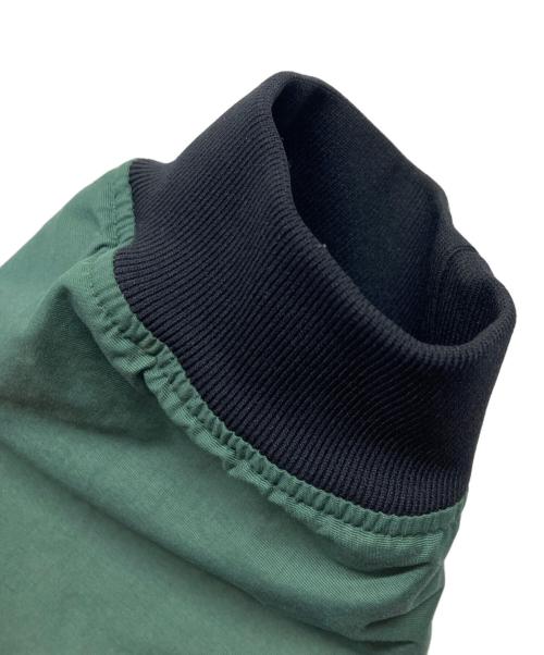 BACK CHANNEL（バックチャンネル）BACK CHANNEL (バックチャンネル) ナイロンジャケット グリーン サイズ:Lの古着・服飾アイテム