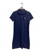 POLO RALPH LAURENポロ・ラルフローレン）の古着「ポロワンピース」｜ネイビー