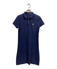 POLO RALPH LAUREN（ポロ・ラルフローレン）の古着「ポロワンピース」｜ネイビー