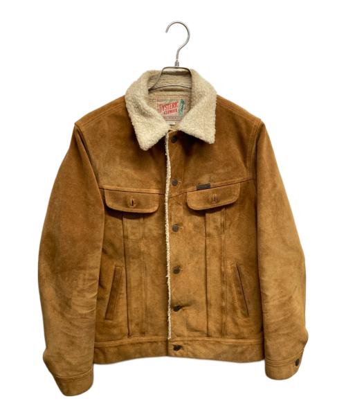 Hysteric Glamour（ヒステリックグラマー）Hysteric Glamour (ヒステリックグラマー) スウェードランチジャケット ブラウン サイズ:Lの古着・服飾アイテム