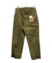 HOUSTON（ヒューストン）の古着「A-2 Deck Pants」｜カーキ