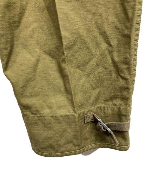HOUSTON（ヒューストン）HOUSTON (ヒューストン) A-2 Deck Pants カーキ サイズ:Mの古着・服飾アイテム