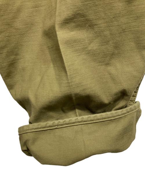 HOUSTON（ヒューストン）HOUSTON (ヒューストン) A-2 Deck Pants カーキ サイズ:Mの古着・服飾アイテム