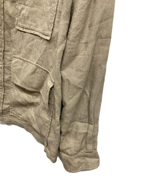 KAPTAIN SUNSHINE（キャプテンサンシャイン）KAPTAIN SUNSHINE (キャプテンサンシャイン) Safari Shirt Jacket ベージュ サイズ:38の古着・服飾アイテム