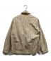 KAPTAIN SUNSHINE (キャプテンサンシャイン) Safari Shirt Jacket ベージュ×ホワイト サイズ:38：20000円