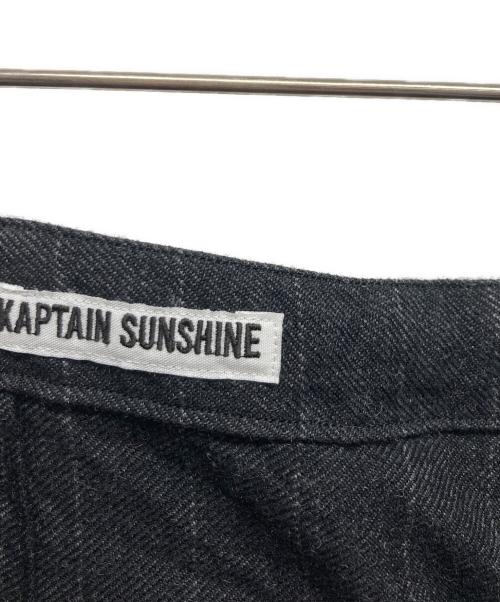KAPTAIN SUNSHINE（キャプテンサンシャイン）KAPTAIN SUNSHINE (キャプテンサンシャイン) Take Easy Baker Pants　キャプテンサンシャイン ブラック サイズ:34の古着・服飾アイテム