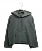 AURALEEオーラリー）の古着「SUPER MILLED SWEATプルオーバーパーカー」｜ブラック