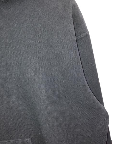 AURALEE（オーラリー）AURALEE (オーラリー) SUPER MILLED SWEATプルオーバーパーカー ブラック サイズ:Lの古着・服飾アイテム