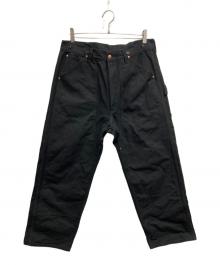 COMOLI（コモリ）の古着「コットンダック ペインターパンツ」｜ブラック
