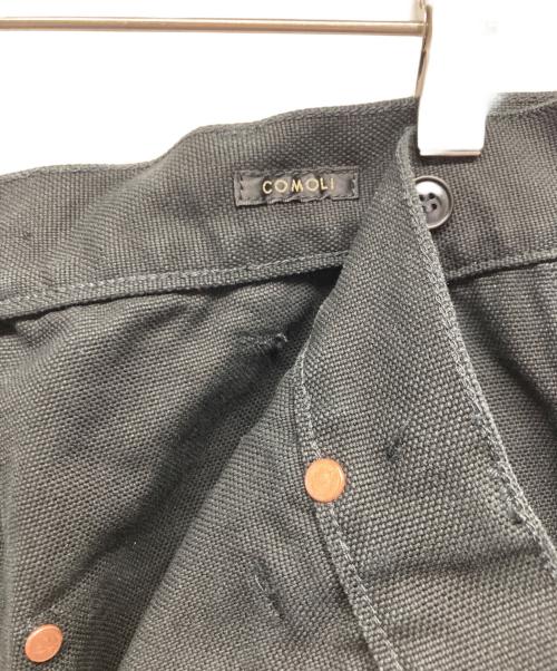 COMOLI（コモリ）COMOLI (コモリ) コットンダック ペインターパンツ ブラック サイズ:３の古着・服飾アイテム