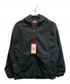 DIESELディーゼル）の古着「24AW D-WYNNY JOGG デニム ジョグジャケット」｜ブラック