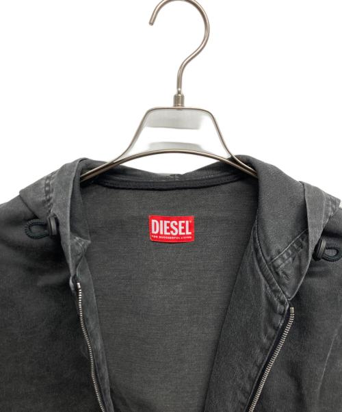 DIESEL（ディーゼル）DIESEL (ディーゼル) 24AW D-WYNNY JOGG デニム ジョグジャケット ブラック サイズ:XSの古着・服飾アイテム