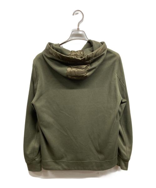 HERNO（ヘルノ）HERNO (ヘルノ) スウェット・ライトダウン フーデッドブルゾン グリーン サイズ:48の古着・服飾アイテム