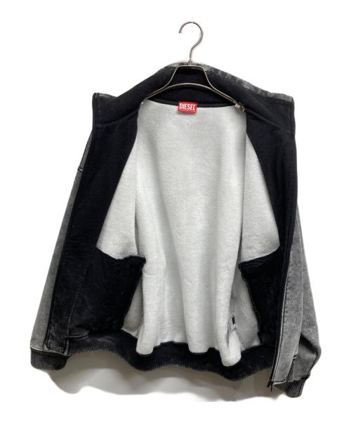 DIESEL（ディーゼル）DIESEL (ディーゼル) S-BATEL ジップアップブルゾン グレー サイズ:XSの古着・服飾アイテム
