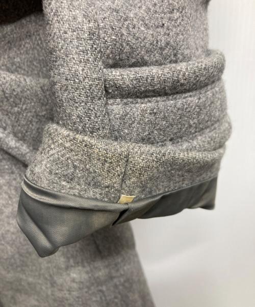 BURBERRY BLUE LABEL（バーバリー ブルー レーベル）BURBERRY BLUE LABEL (バーバリーロンドンブルーレーベル) ウールコート グレー サイズ:SIZE 40の古着・服飾アイテム