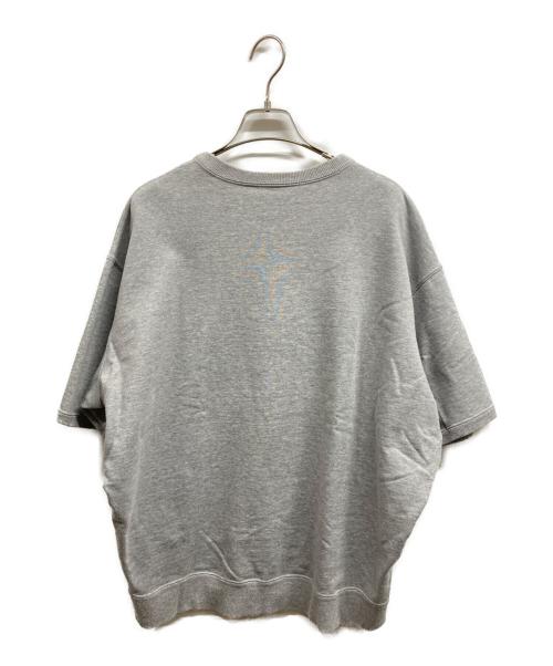 machatt（マチャット）machatt (マチャット) S/Sスウェット/machattスウェット グレー サイズ:FREEの古着・服飾アイテム
