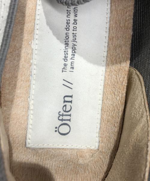 offen（オッフェン）offen (オッフェン) メッシュパンプス ホワイト サイズ:42の古着・服飾アイテム